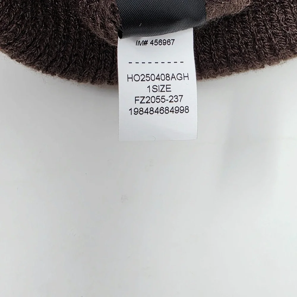 Nike Air Jordan Terra‎ Beanie Jumpman Hat Brown White Unisex One Size FZ2055-237